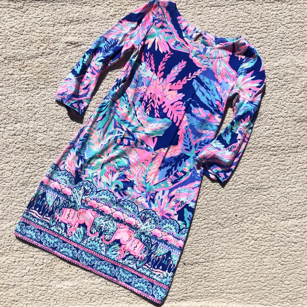 Lilly Pulitzer Bay Dress Multi Cabana Cocktail